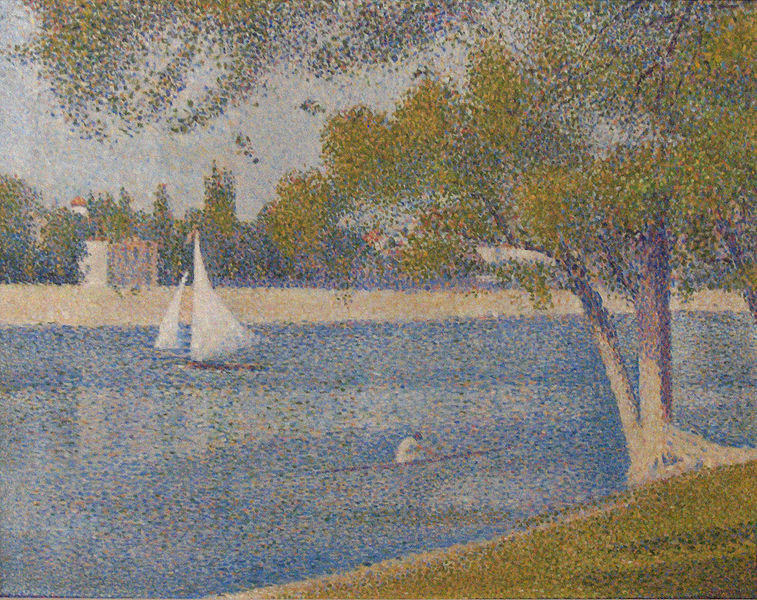 The river Seine at La Grande-Jatte